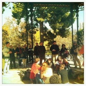 Charla sobre economía en El Retiro