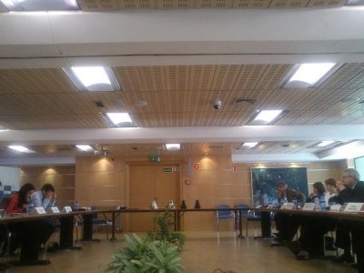 Participación en charla de la Comisión Europea, sede Madrid
